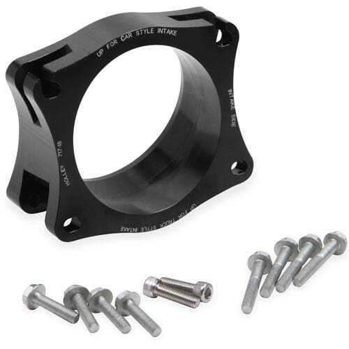Holley 717-15 Throttle Body Angled Adapter For Use with GM Gen V LT Accessory Dr