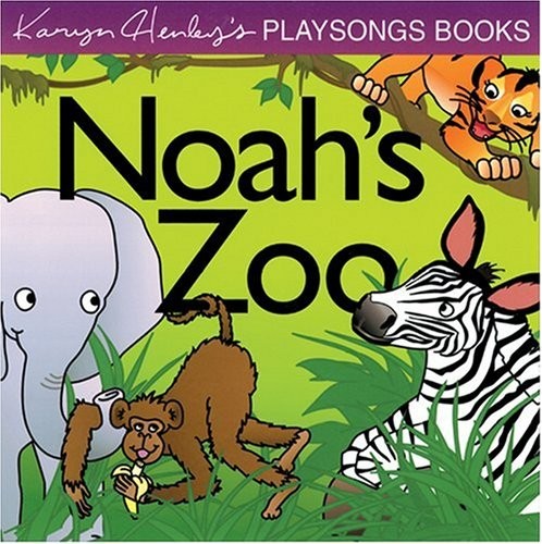 NOAH'S ZOO Kary Henley Playsongs Book in Excellent Condition