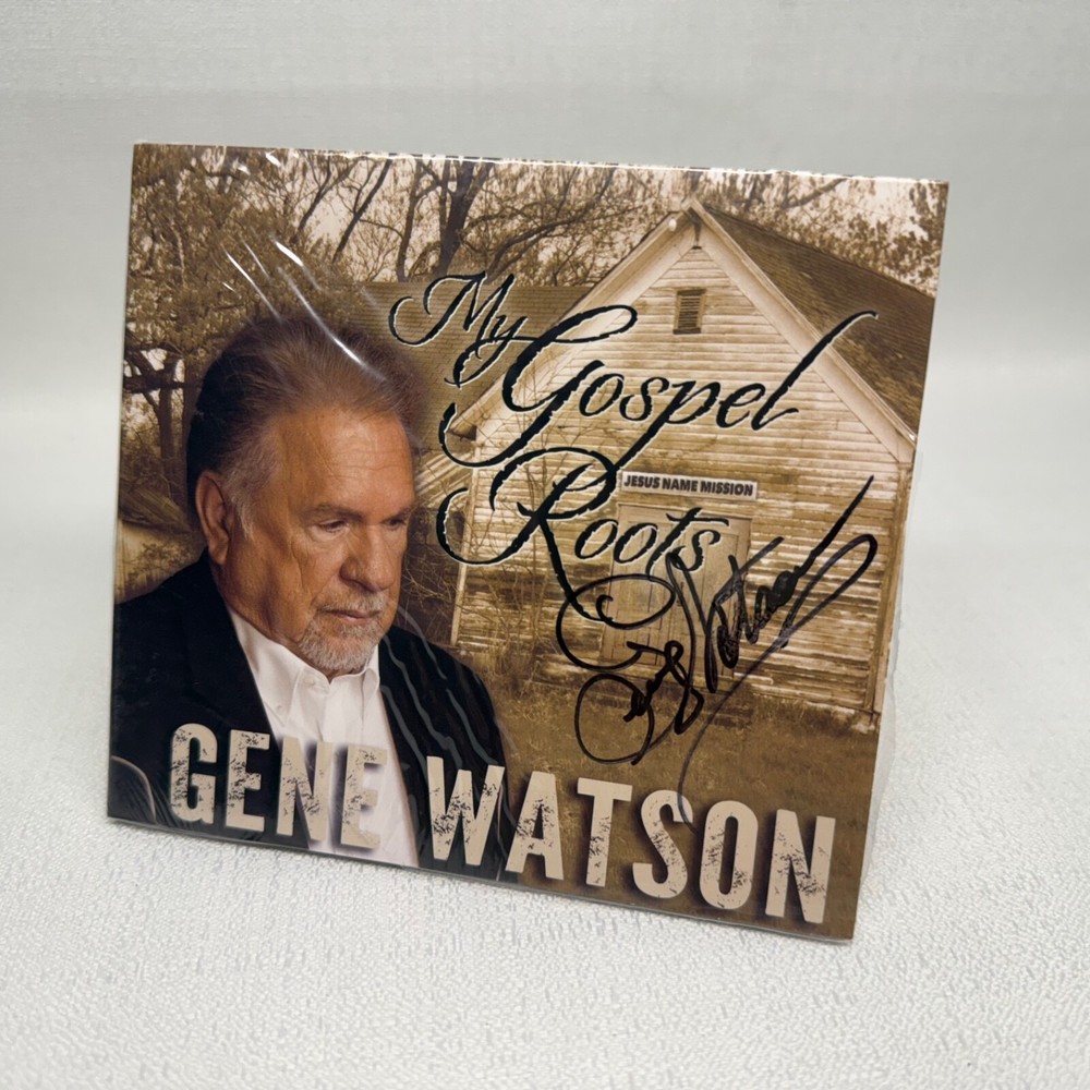 My Gospel Roots by Gene Watson - Country Gospel Music - Signed CD