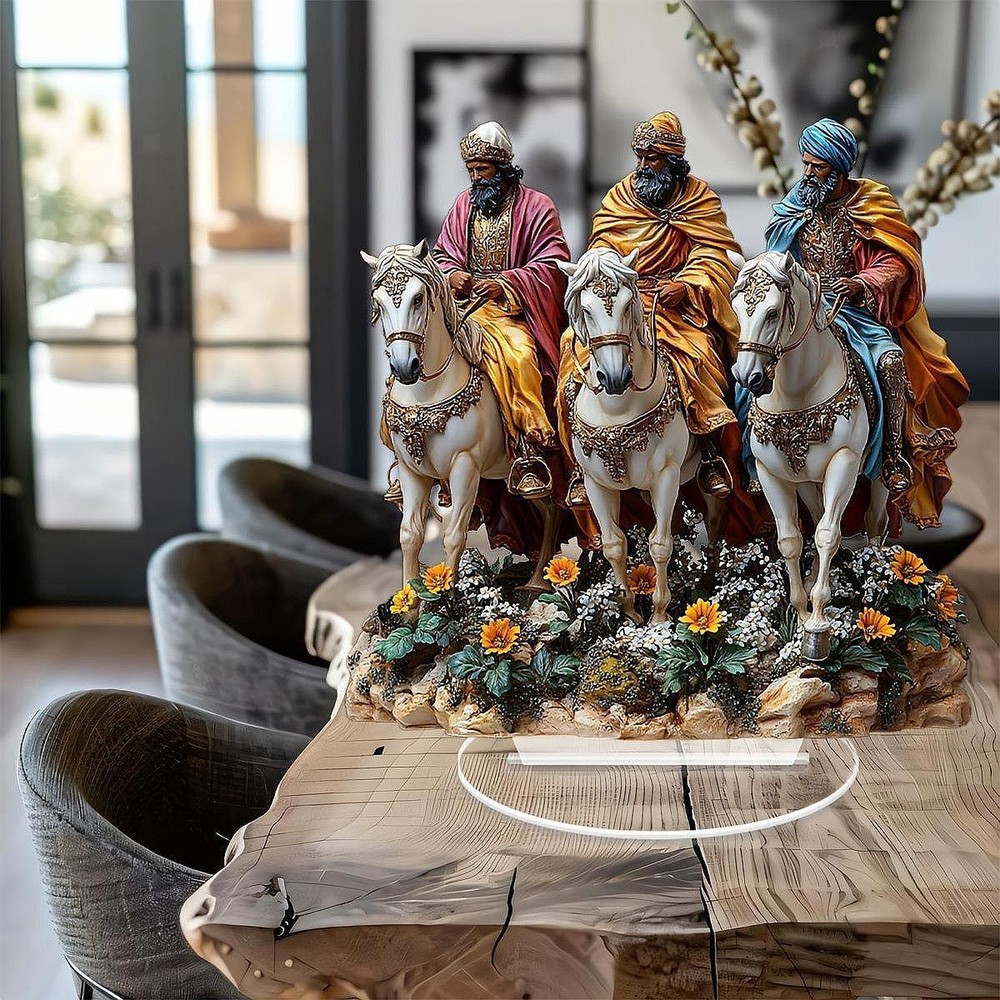 Table Ornament Multifunctional Traditional Accessories Horsemen Display
