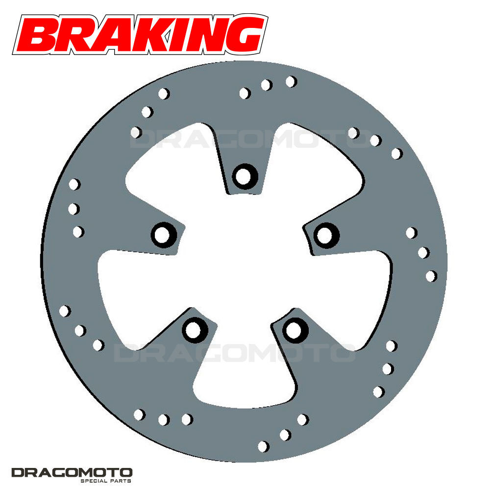 KYMCO PEOPLE S 250 2006-2009 BRAKING RF8153S R-FIX Rear Brake Disc Rotor