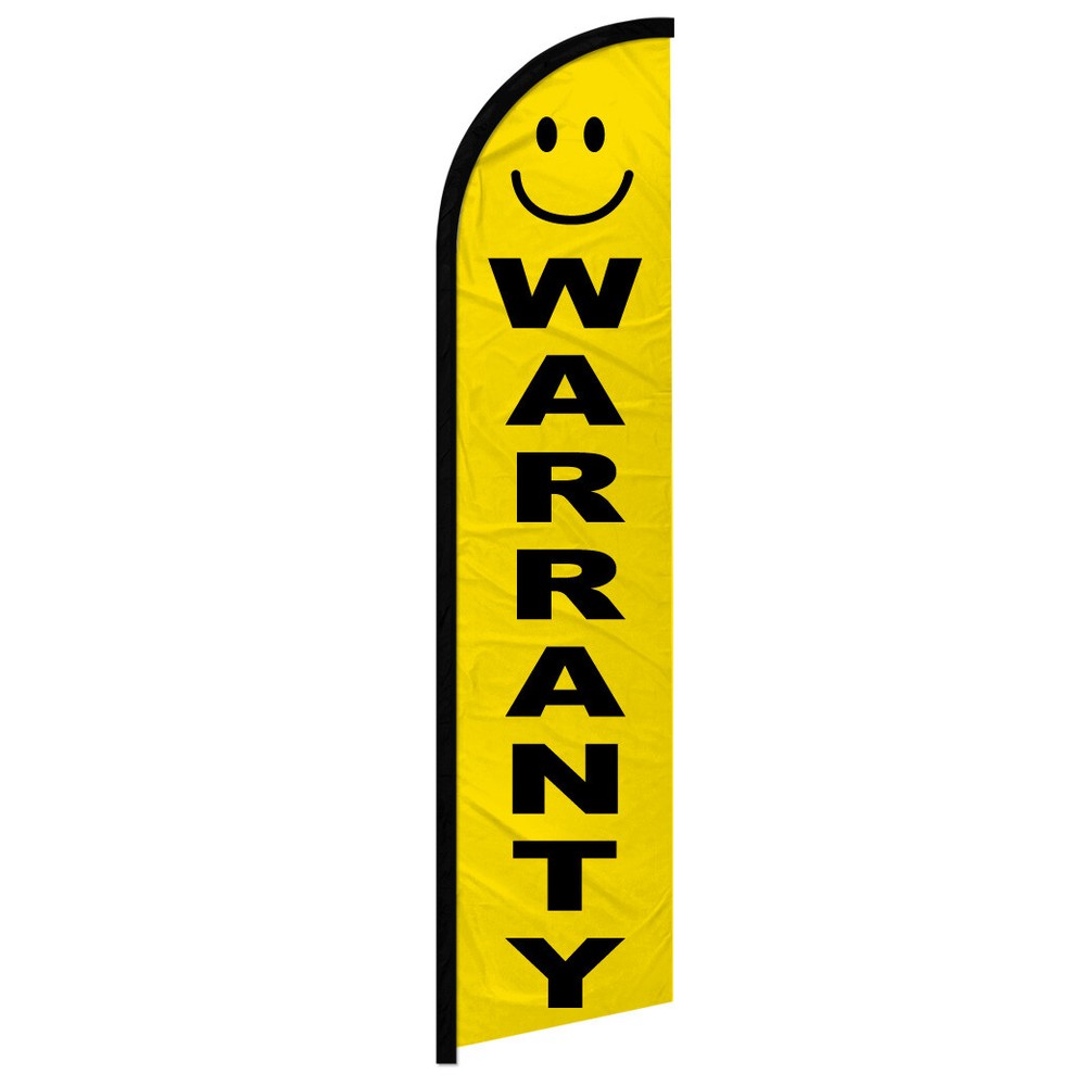 Full Curve Windless Swooper Flag for Dealerships with Warranty – Durable, Eye-Catching, and Built to Last