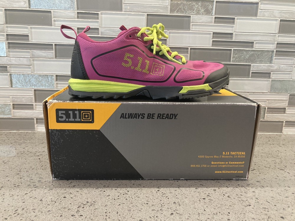 5.11 Women's ABR Trainer Fuchsia / Pink Size 7 Shoes Style 16005 - New with Box!-image