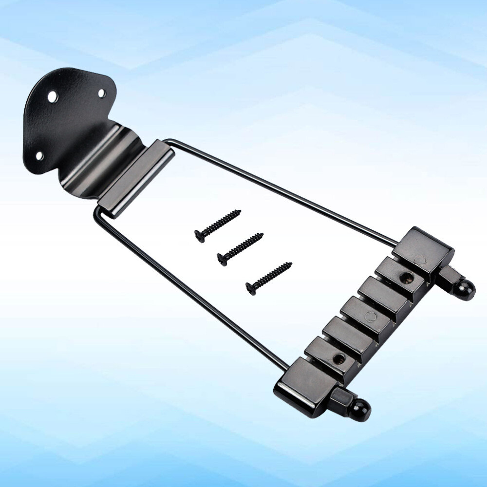 6 String Archtop Bridges Tailpiece Saxophone Jazz Guitar Accessory