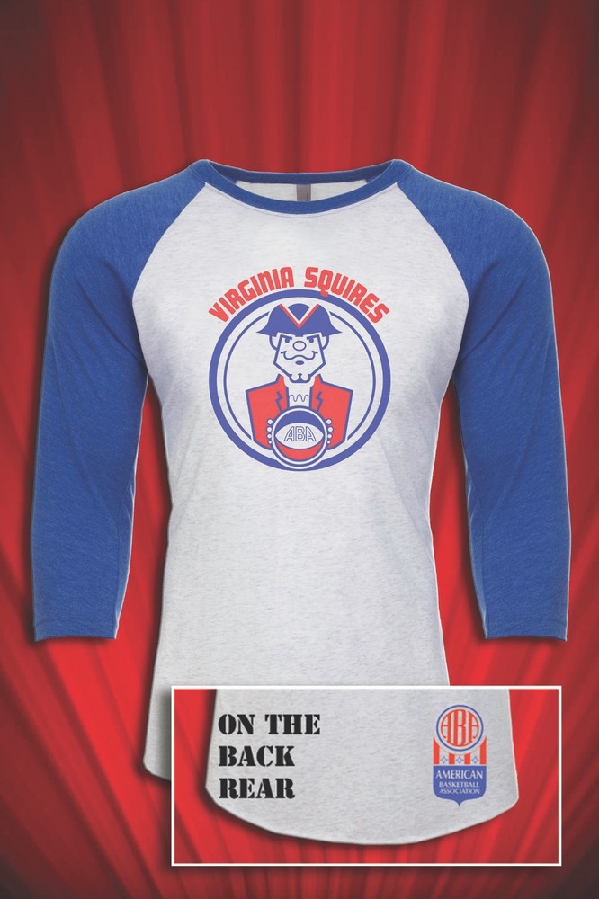 Virginia Squires ABA Basketball tee t-shirt FREE S&H Defunct Sports Team-image