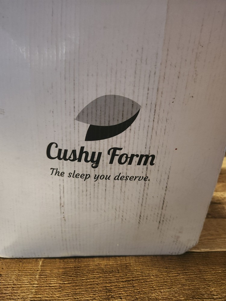 Cushy Memory Foam Wedge Pillow for Sleeping and Bed Support