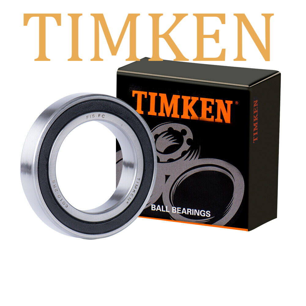 6010-2RS TIMKEN 50X80X16 мм двойной резиновый уплотнение шарикоподшипники Бесплатная доставка