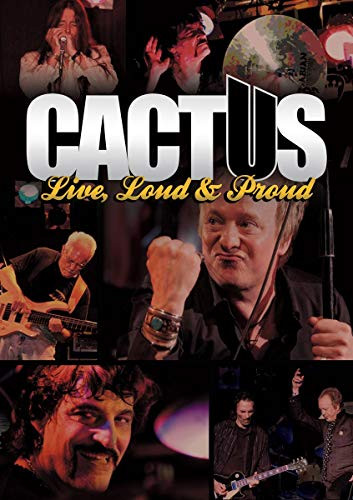 Cactus - Live, Loud & Proud - DVD - Multiple Formats Color Ntsc - SEALED/NEW