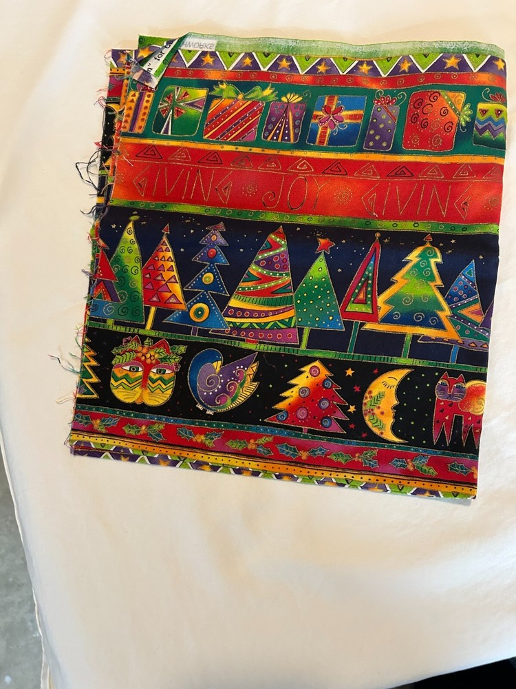 Laurel Burch - Christmas Cats - 19X44 Panel