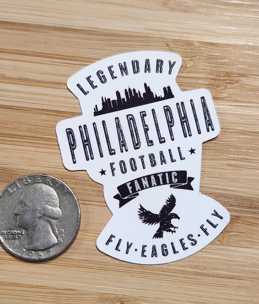 🏈 Philadelphia Eagles NFL Team Sticker Decal for Fans & Cars