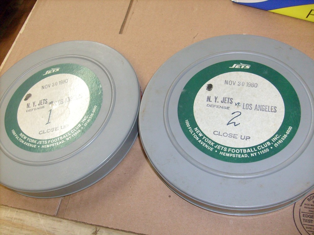 1980 Vintage Projector Films, NY Jets Defense VS Los Angeles - Football Films
