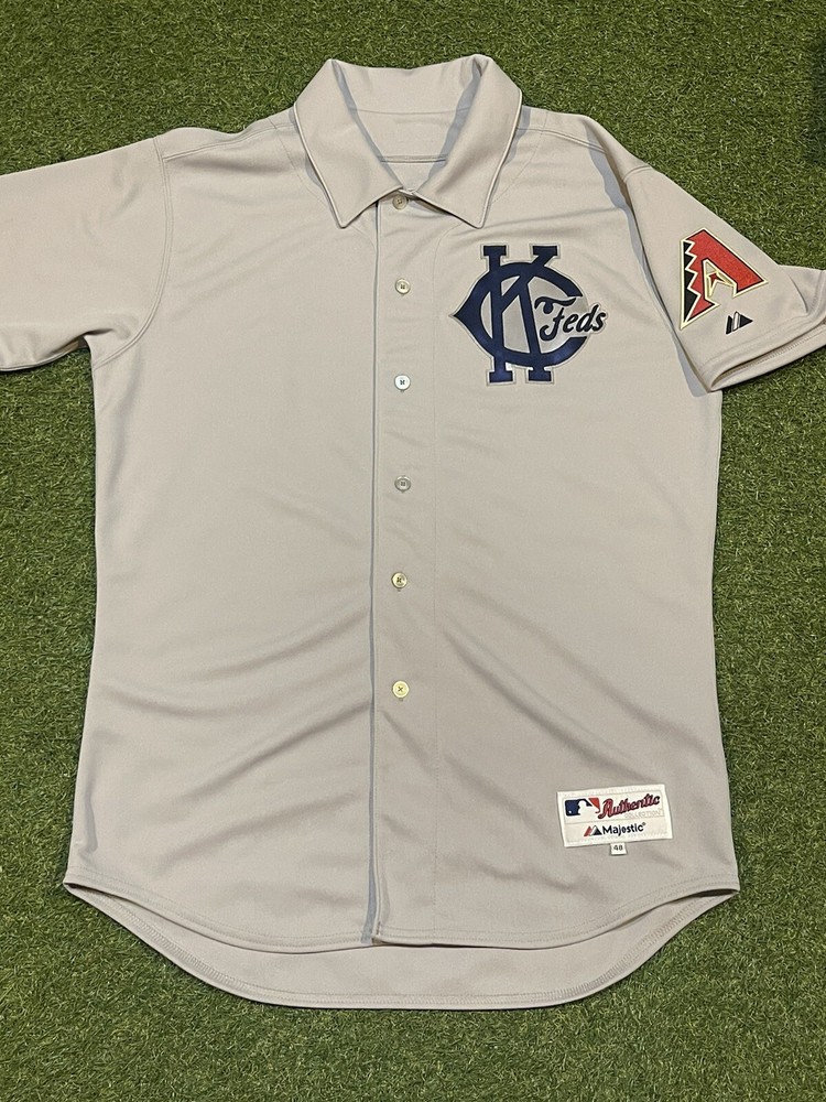 Arizona Diamondbacks Game Used Jersey Kansas City Packers Federal League
