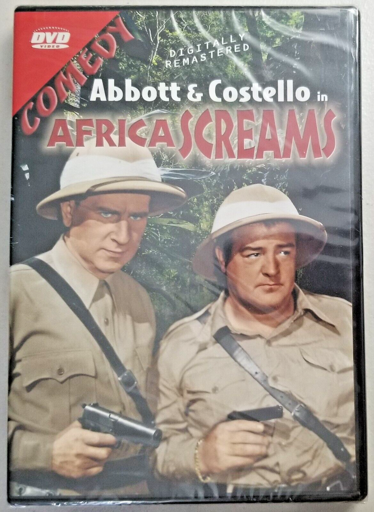 Abbott & Costello in Africa Screams - Digitally Remastered, 2005 -NEW\Sealed-image