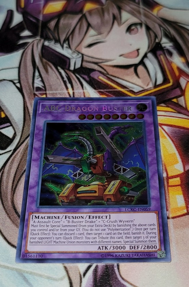 ABC-Dragon Buster - LC06 Legendary Collection Kaiba Rare Card-image