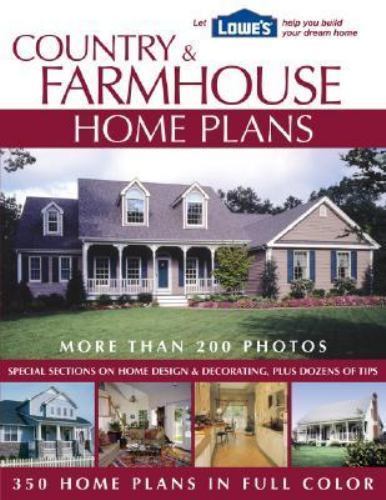Country & Farmhouse Home Plans (Lowes) by Creative Homeowner