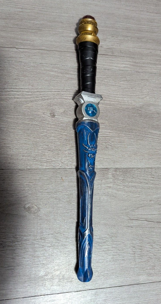 MagiQuest Wand Blue w/Red Jewel Magic Quest Great Wolf Lodge Wizard Fantasy Prop