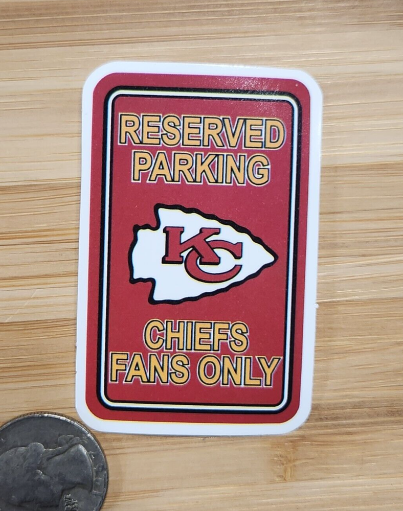 KANSAS CITY CHIEFS NFL Laptop Sticker Decal KC CHIEFS Football Team Fan Gift