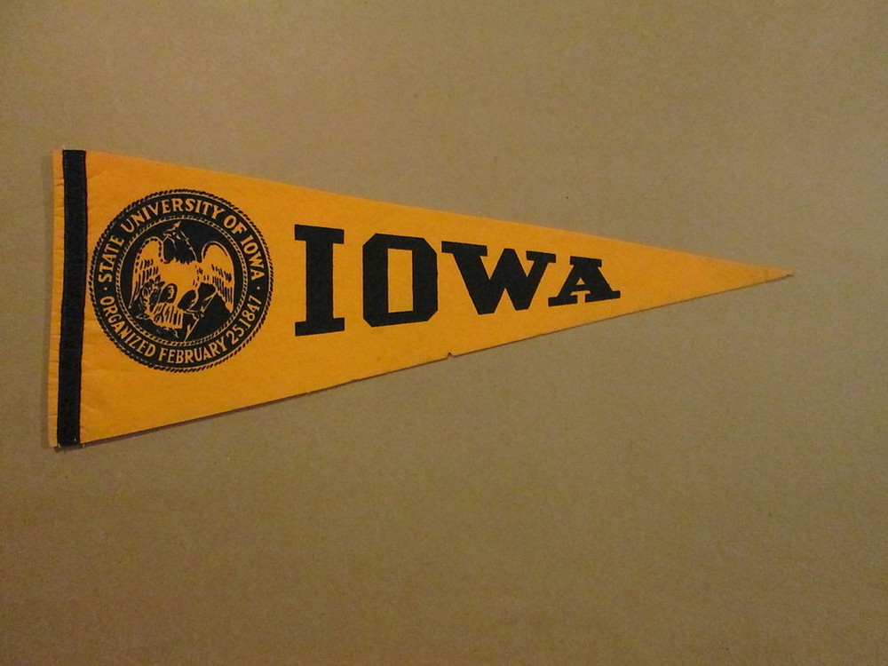 NCAA Iowa State University Vintage 1847 Commemorative Pennant