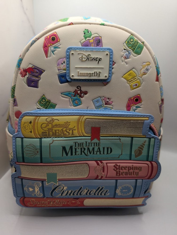 Disney Princess Books Classics Loungefly Mini Backpack  