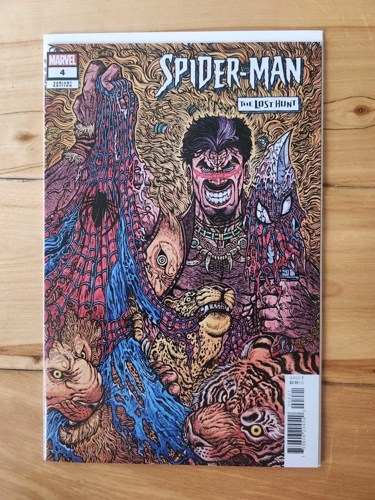 2022 Spider-Man The Lost Hunt 4B Mike Variant NM 9.6 CGC Graded