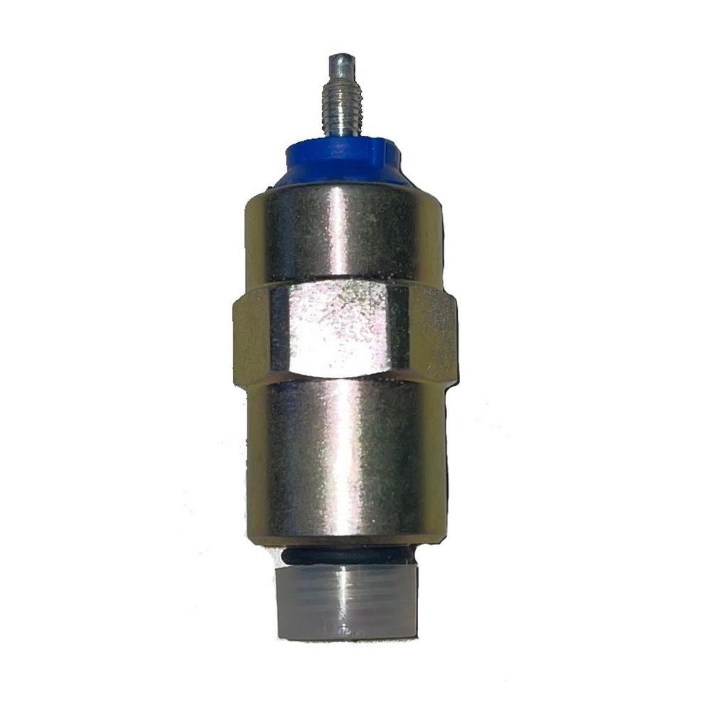 John Deere Fuel Stop Shut Off Solenoid 12V - Compatible with RE22744, RE54064 & Multiple Models - Reliable Replacement Part for Efficient Engine Performance