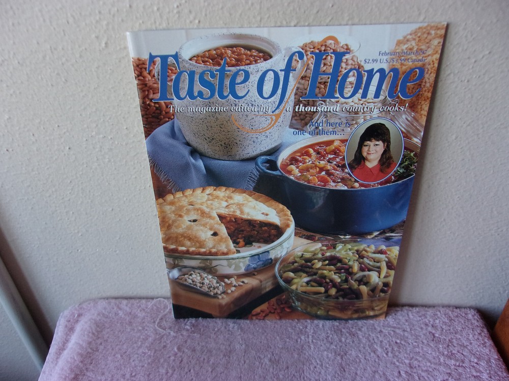 TASTE OF HOME  MAGAZINE EDITED by A THOUSAND COUNTRY COOKS..FEBRUARY/ MARCH 1997-image