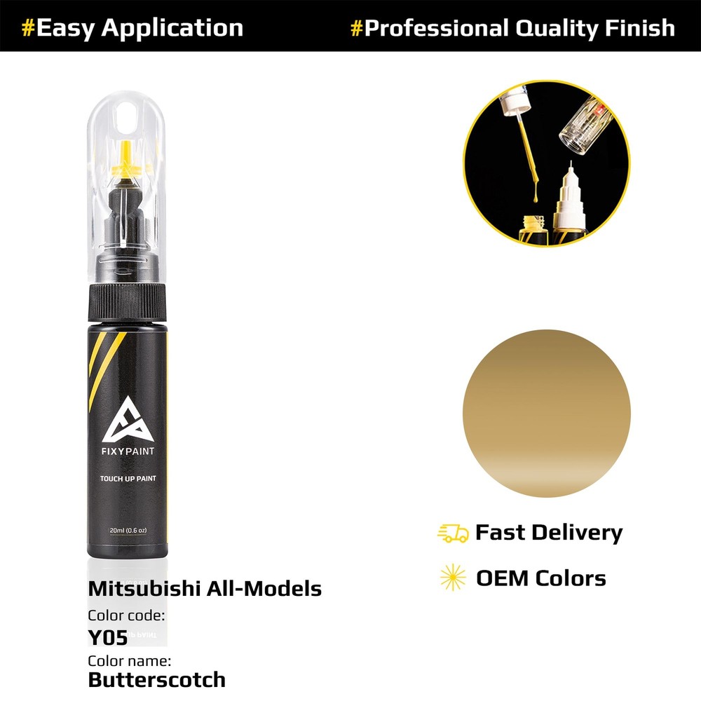 Touch up Paint for Mitsubishi Code: Y05 Butterscotch Professional Repair