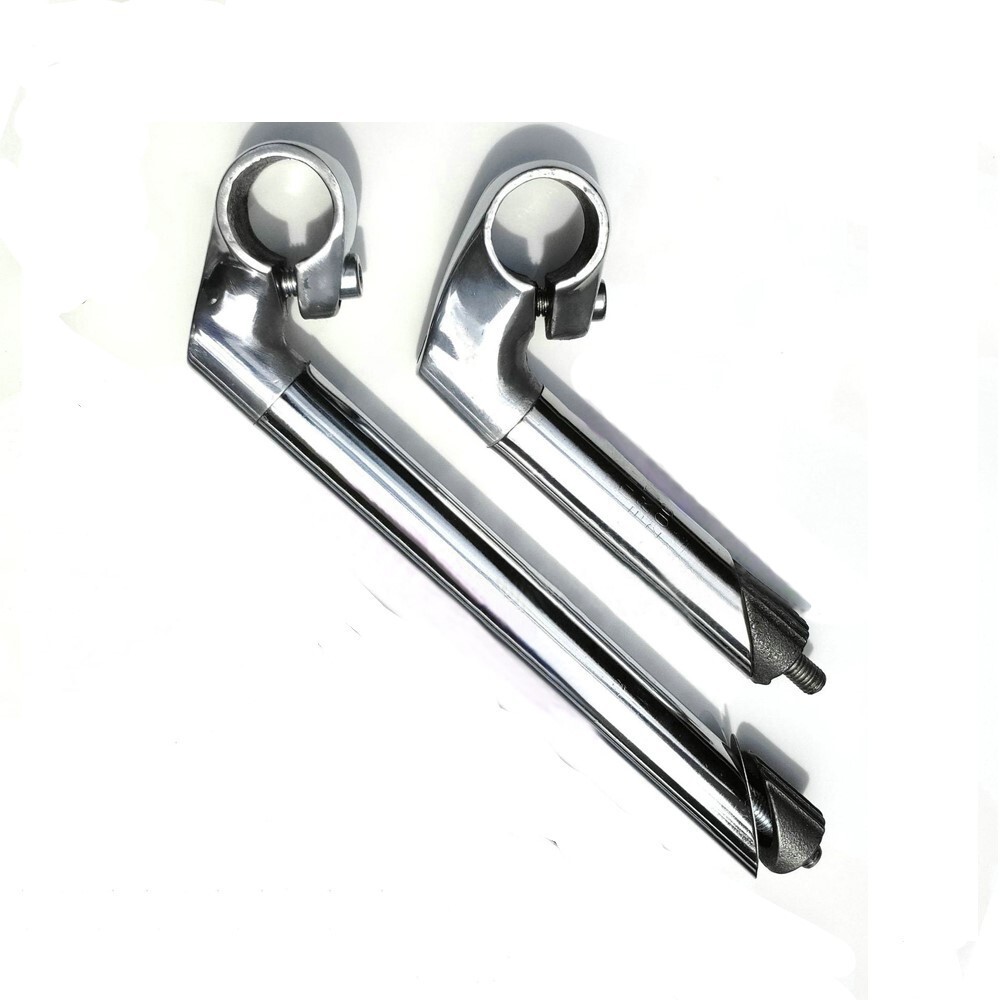 Bicycle Chrome Handlebar Stem-Quill 22.2mm Bike Cycle Traditional Vintage