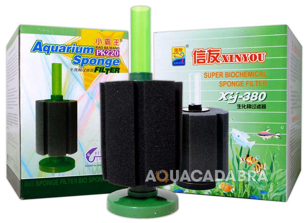 AQUACADABRA BIO FOAM SPONGE FILTERS IN-AQUARIUM BREEDING SMALL FRY FISH TANK-image