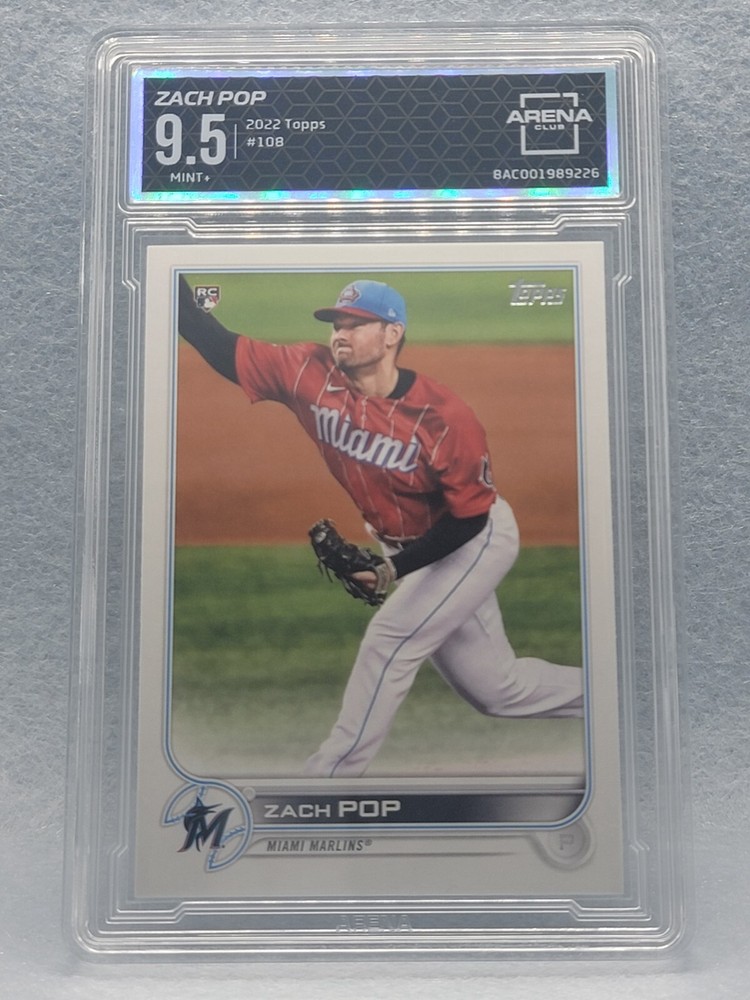 2022 Topps Series 1 - Zach Pop #108 (RC)
