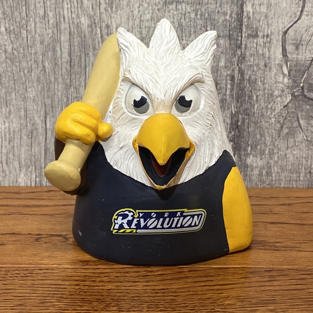 YORK REVOLUTION Mascot Coin Bank Atlantic League