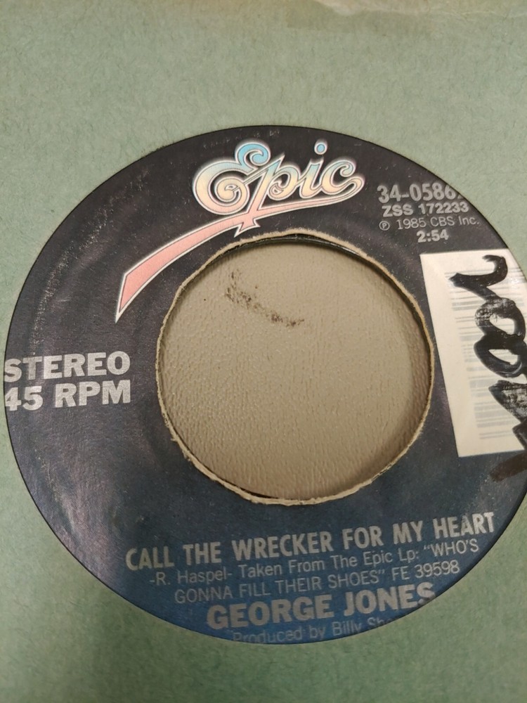 GEORGE JONES CALL THE WRECKER FOR MY HEART 7