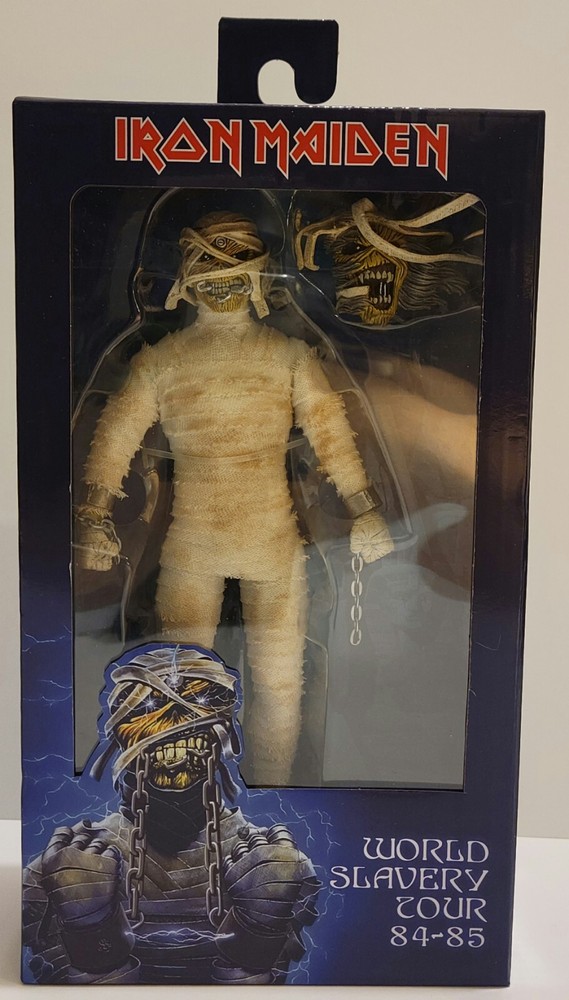 NECA Iron Maiden Powerslave Eddie 8-Inch Action Figure 2024 Mummy Costume Edition