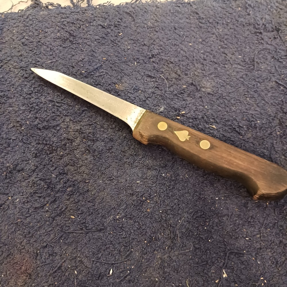 vintage friedr herder abr.sohn solingen germany Chef Kitchen Knife-image