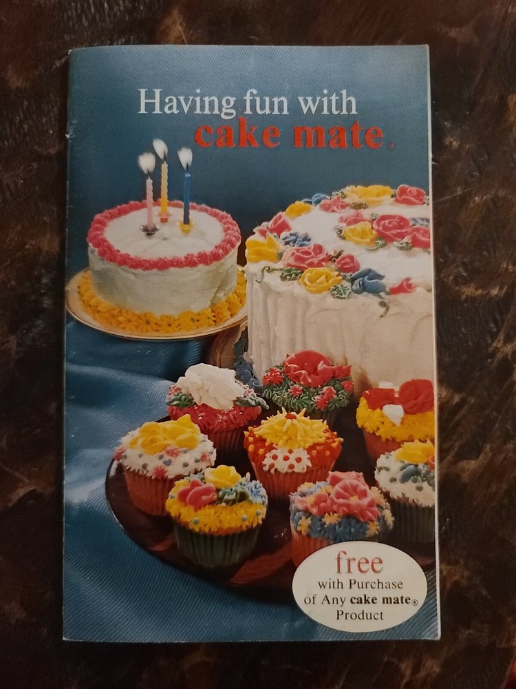 Vintage Cake Decorating Book by Cake Mate for Fun Baking