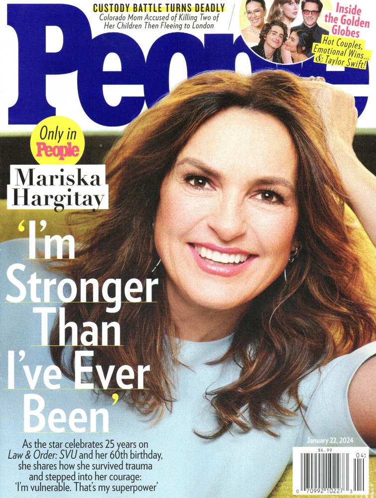 PEOPLE Magazine January 22 2024 Mariska Hargitay Dan Levy Boy George Mean Girls