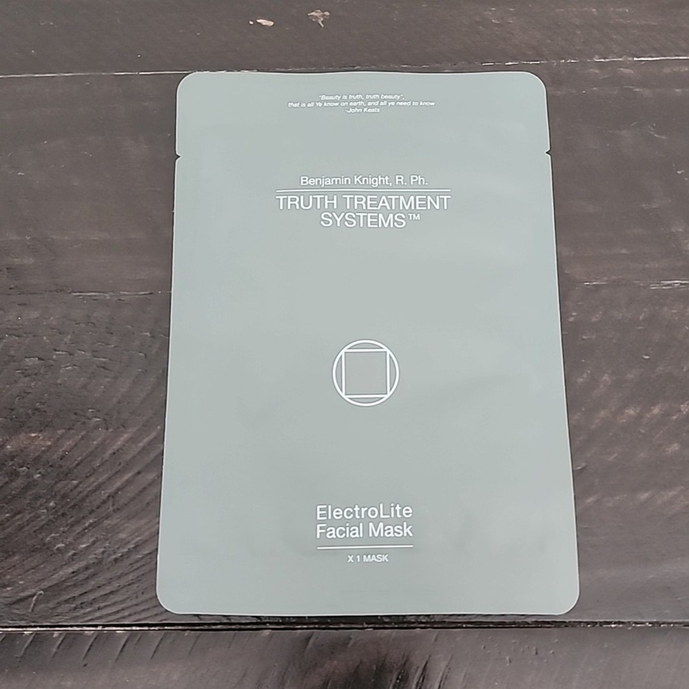 TRUTH TREATMENT SYSTEMS Electrolite Hydrating Facial Mask - 1 Mask