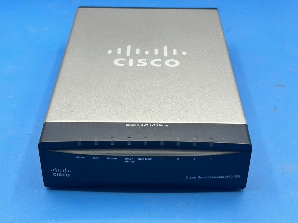 CISCO RV042G GIGABIT DUAL WAN VPN ROUTER SMALL BUSINESS