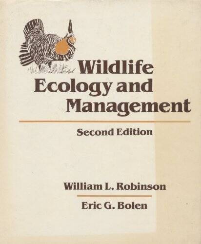 Wildlife Ecology and Management Hardcover in Acceptable Condition