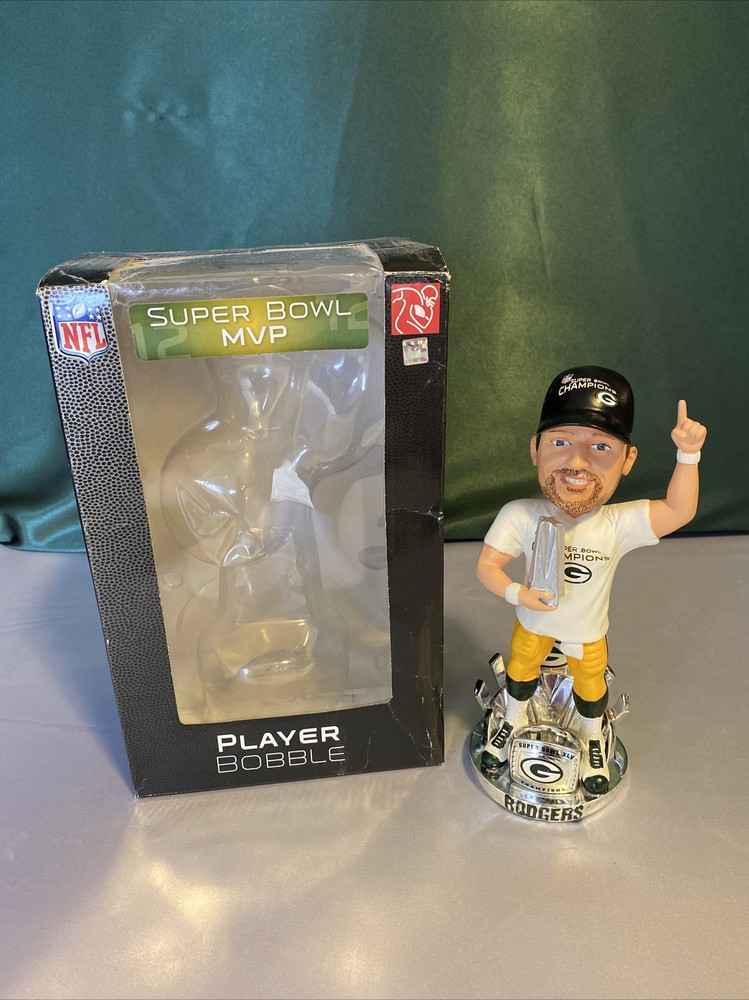 Aaron Rodgers Super Bowl XLV MVP Bobblehead Limited Edition #/300 Packers-image