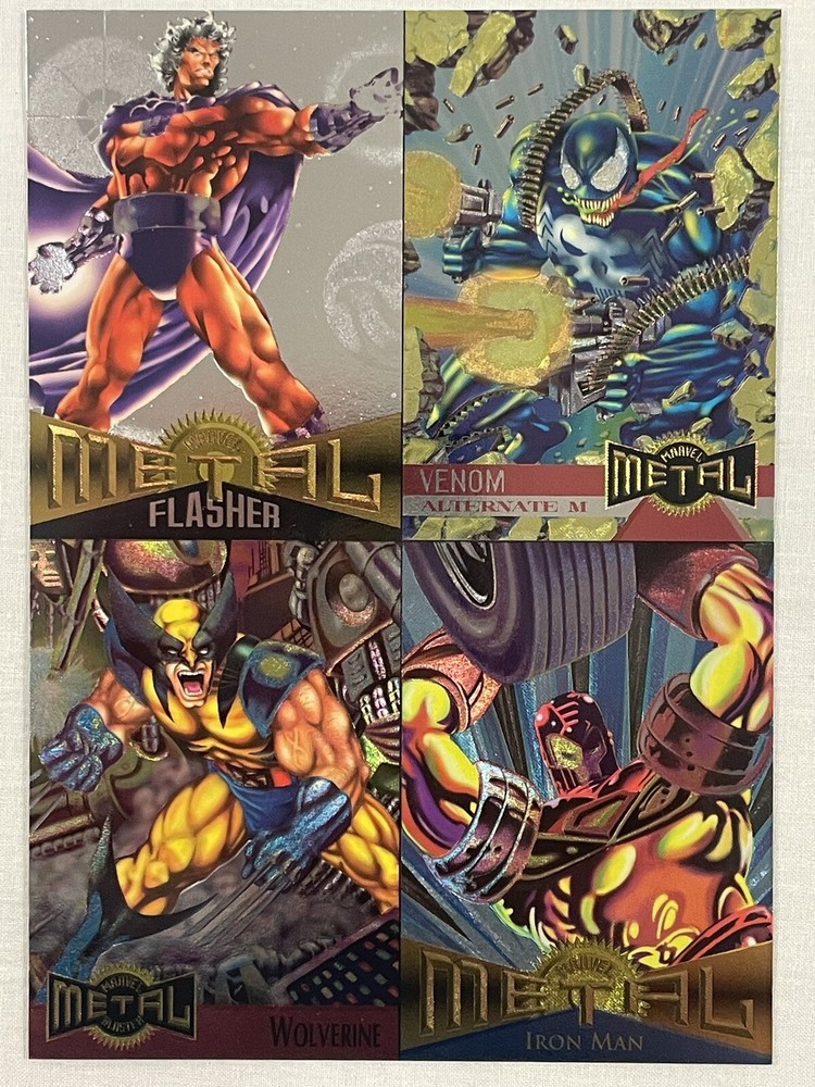 1995 Marvel Metal Promo Card By Fleer