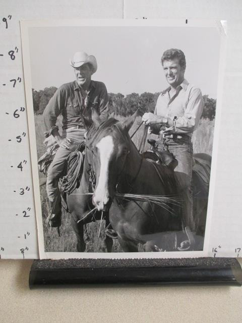 Vintage 1969 NBC TV show The Name of the Game with Robert Stack and Rod Cameron