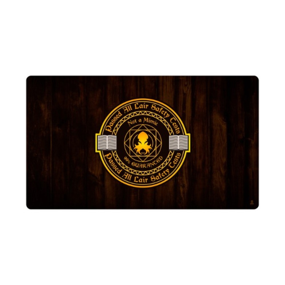 Kraken Dice Supplies - Playmats Lair Safety Not a Mimc (Totally a Mimic) New-image