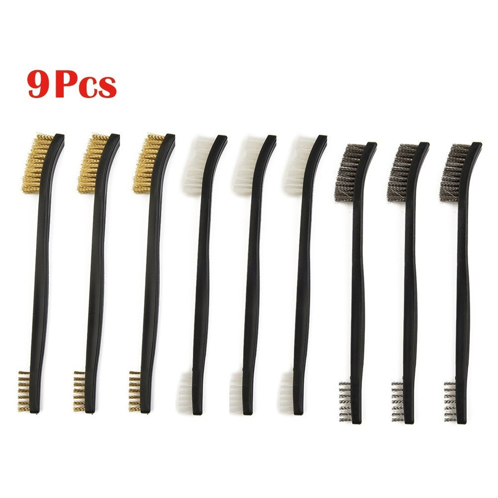Stainless Steel Wire Brushes for Removing Loose Paint and Cleaning Screw Threads - Durable Hand Tools