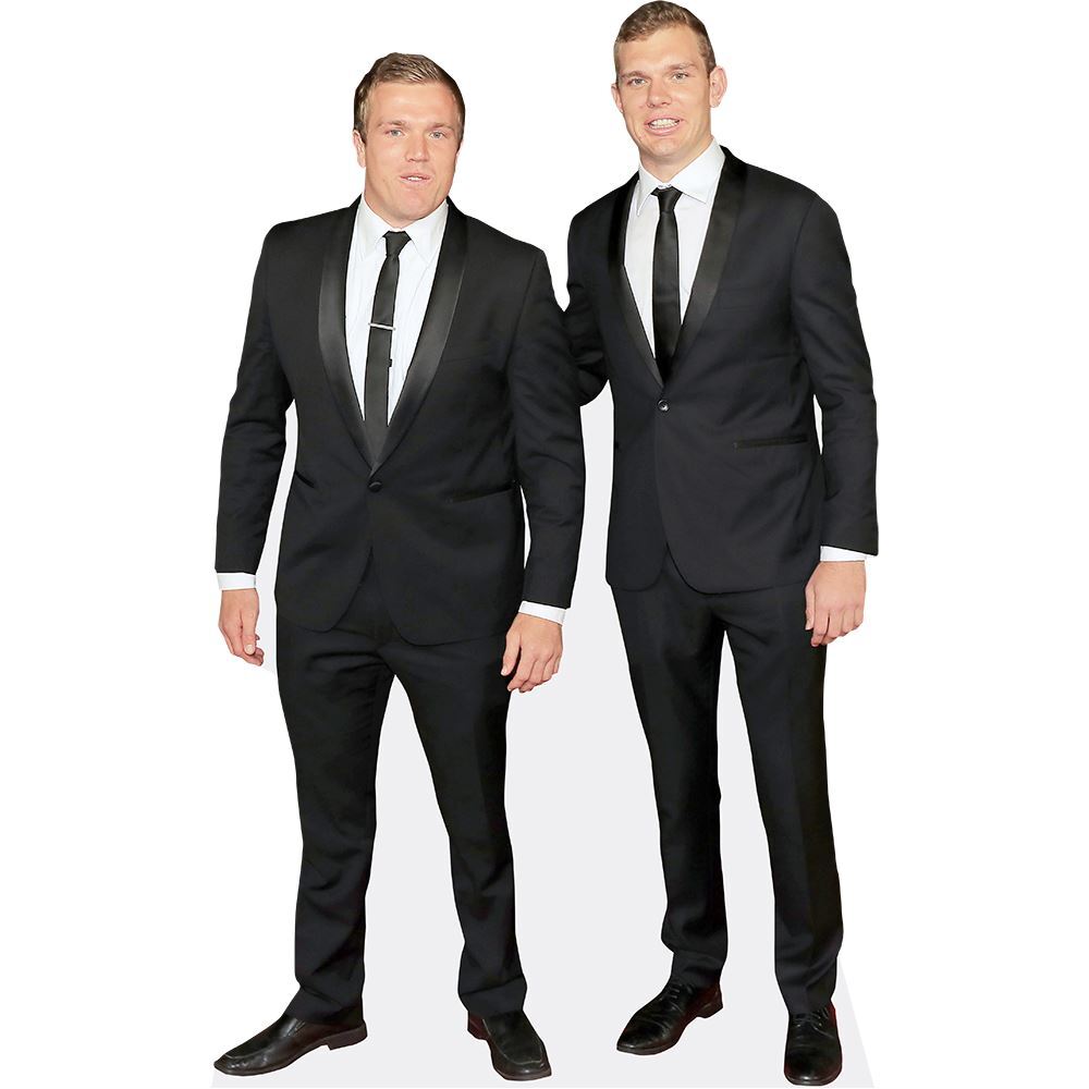 Jake And Tom Trbojevic (Duo 1) Mini Celebrity Cutout