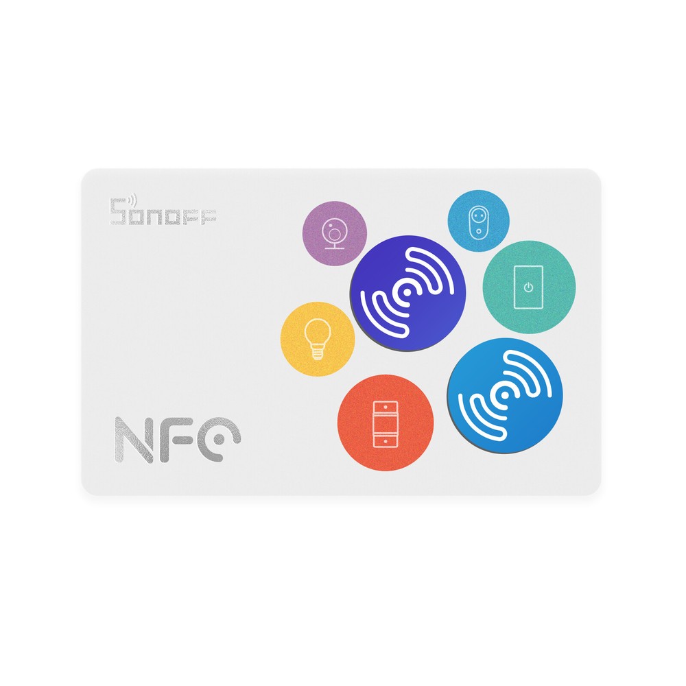 Sonoff NFC Tag 215 Sticker Ultralight Universal Label Tap to Trigger Smart Scene