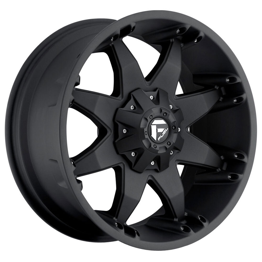 FUEL Octane D509 Rim 20X9 5X114.3/5X127 Offset -12 Matte Black (Quantity of 1)