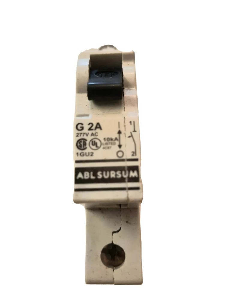 ABL SURSUM G2A-1GU2 Circuit Breaker 277Vac  Manual Motor Control DIN Rail Mount-image