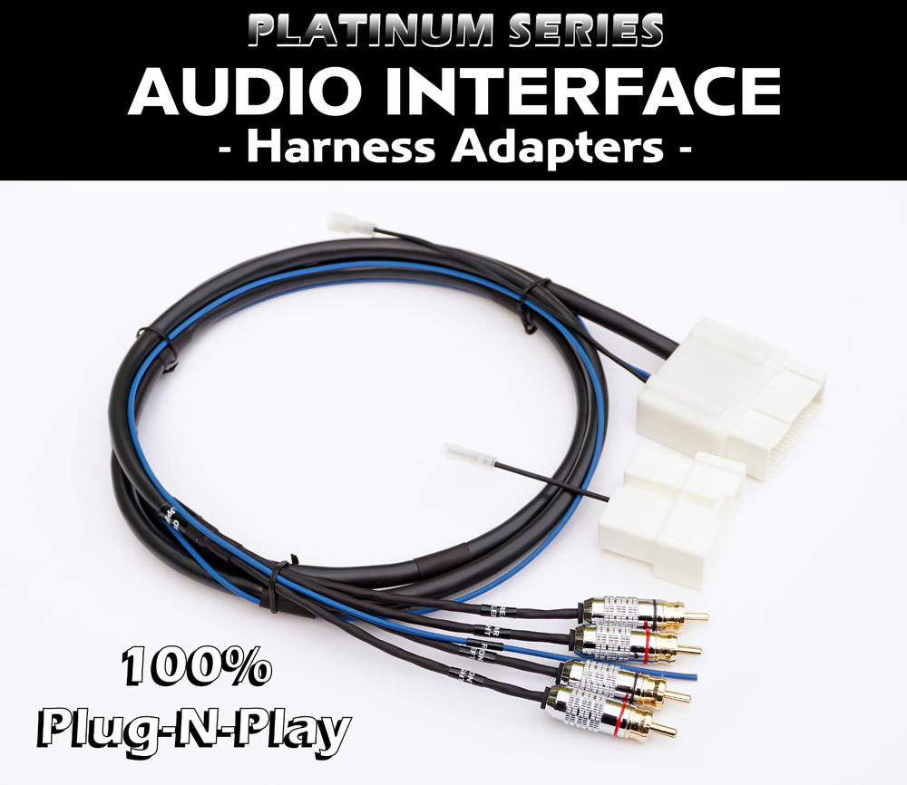 G35 / G37 (2007-2013) Audio Interface Harness Adapters: Add Amp Subwoofer DSP
