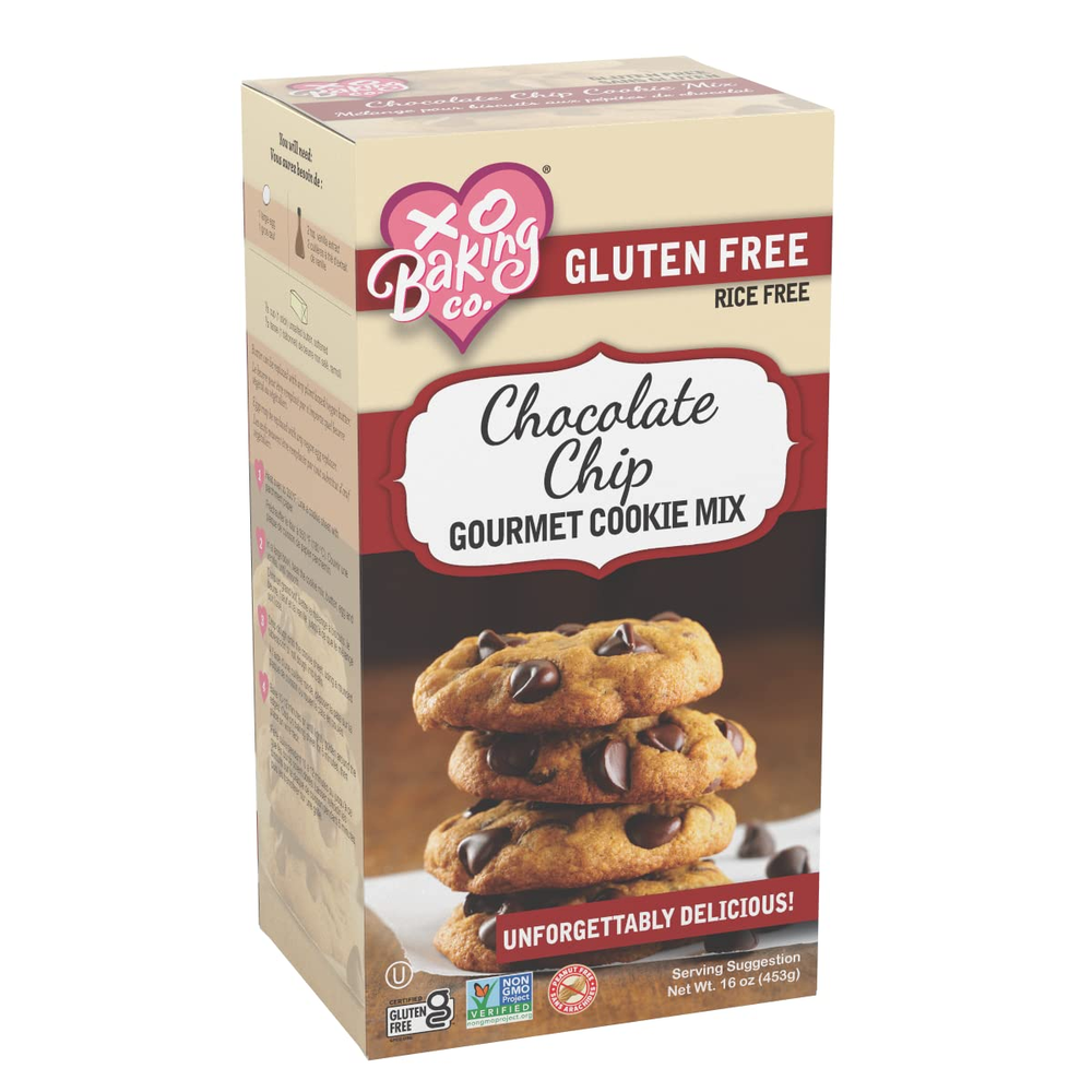 Gluten Free Non-GMO Kosher Dairy-Free Chocolate Chip Cookie Mix